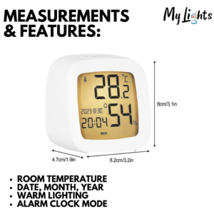 SMALL DIGITAL DESK CLOCK - Image 3