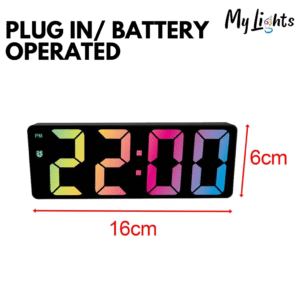 GRADIENT DIGITAL ALARM CLOCK - Image 4