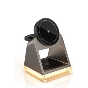 MAGNETIC WIRELESS CHARGER WITH CRYSTAL NIGHT LIGHT - Image 3