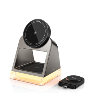 MAGNETIC WIRELESS CHARGER WITH CRYSTAL NIGHT LIGHT - Image 4