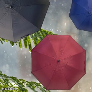 RAIN BOSS FULL SIZE UMBRELLA – WIDE RAIN COVERAGE - Image 2
