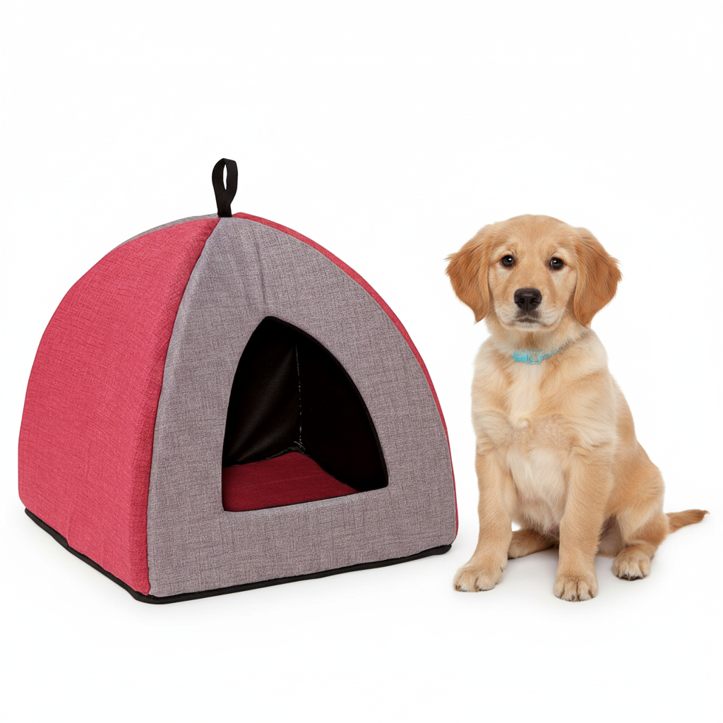 254240422-3-M-DOG HOUSE RED MEDIUM-001