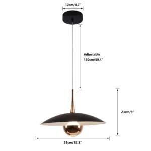 HANGING ROUND LIGHT 1-LIGHT - Image 2