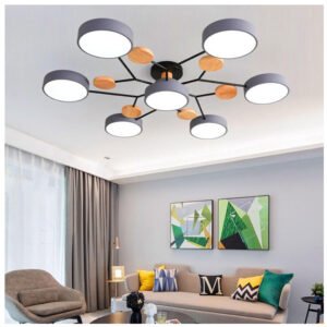 CHANDELIER 9 ROUND LIGHTS - Image 3