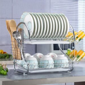 2 LAYER DISH DRAINER - Image 1