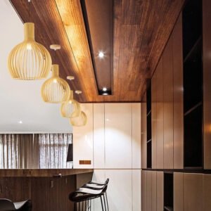 CHANDELIER HANG MODERN WOOD - Image 6