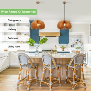 CHANDELIER HANG MODERN WOOD - Image 4