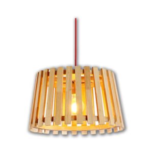 CHANDELIER HANG MODERN WOOD - Image 1