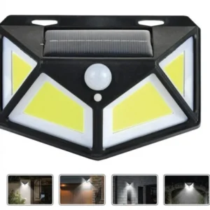 SOLAR LIGHTS OUTDOOR WALL LIGHT WITH 3-SIDED ILLUMINATION - Image 2