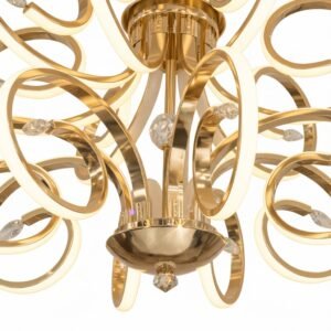 MODERN FLOWER PETAL LED CHANDELIER - Image 2