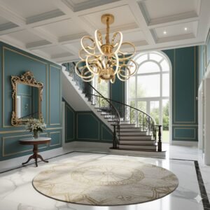 MODERN FLOWER PETAL LED CHANDELIER - Image 3