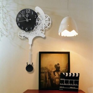 GEAR PENDULUM WALL CLOCK - Image 7