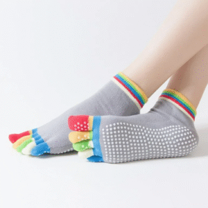 NON-SLIP YOGA & PILATES GRIP SOCKS - Image 1