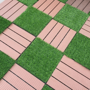ARTIFICIAL GRASS DECKING TILES 10 PACK - Image 3