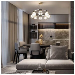 CHANDELIER MODERN 6LIGHTS - Image 7