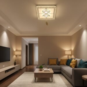 MODERN CRYSTAL LED CEILING STUCK BT - Image 3