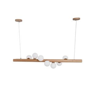 CHANDELIER HANG MODERN WOOD - Image 2
