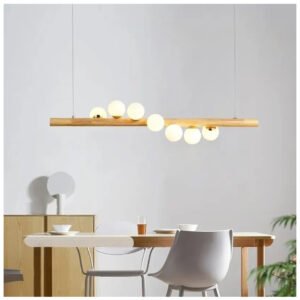 CHANDELIER HANG MODERN WOOD - Image 8