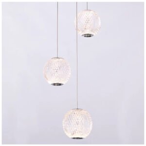 MODERN CHANDELIER 3-LIGHT - Image 4