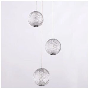 MODERN CHANDELIER 3-LIGHT - Image 3