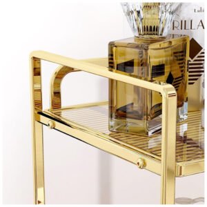 STORAGE RACK 2LAYER GLASS - Image 3