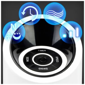 TOWER FAN – SLIM VERTICAL AIR CIRCULATION FAN - Image 4