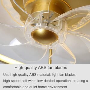 MODERN RECTANGULAR CEILING FAN WITH DUAL ADJUSTABLE FANS - Image 2