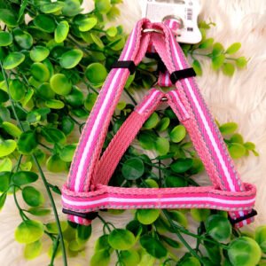 PINK AND WHITE PET HARNESS &AMP; LEASH SET - Image 3