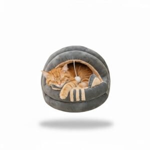SEMI- ENCLOSED CAT BED - LARGE - Image 1
